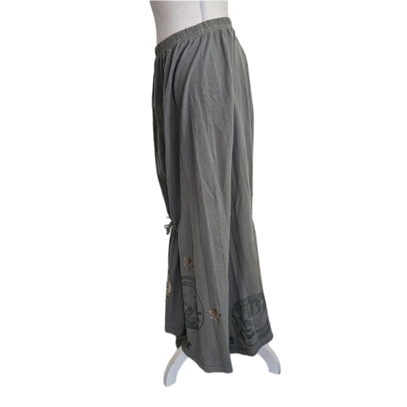 Blue Fish Vintage Sage Hand Printed Skirt Set - Picture 11 of 16